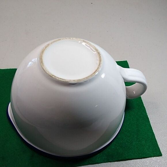 Vintage Rosenthal Netter Cobalt Blue Art Pottery Kitchen Ceramic Pour Bowl - Picture 5 of 7